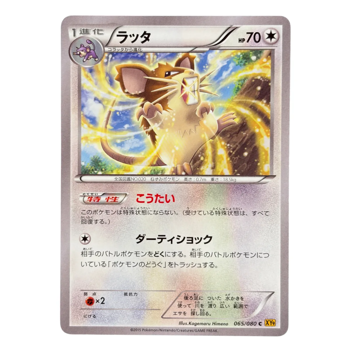 Raticate 065/080 c